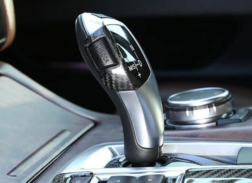 For BMW 7 Series 2009-2015 Dry Carbon Fiber Center Gear Shift Lever Button Cover - Picture 6 of 20
