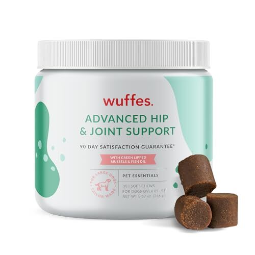 Wuffes Chewable Dog Hip and Joint Supplement for Large Breeds