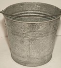 **RARE** 1950s DeLuxe Galvanized 8-Quart Bucket #308 Schlueter Mfg Co. -Unused — photo 3