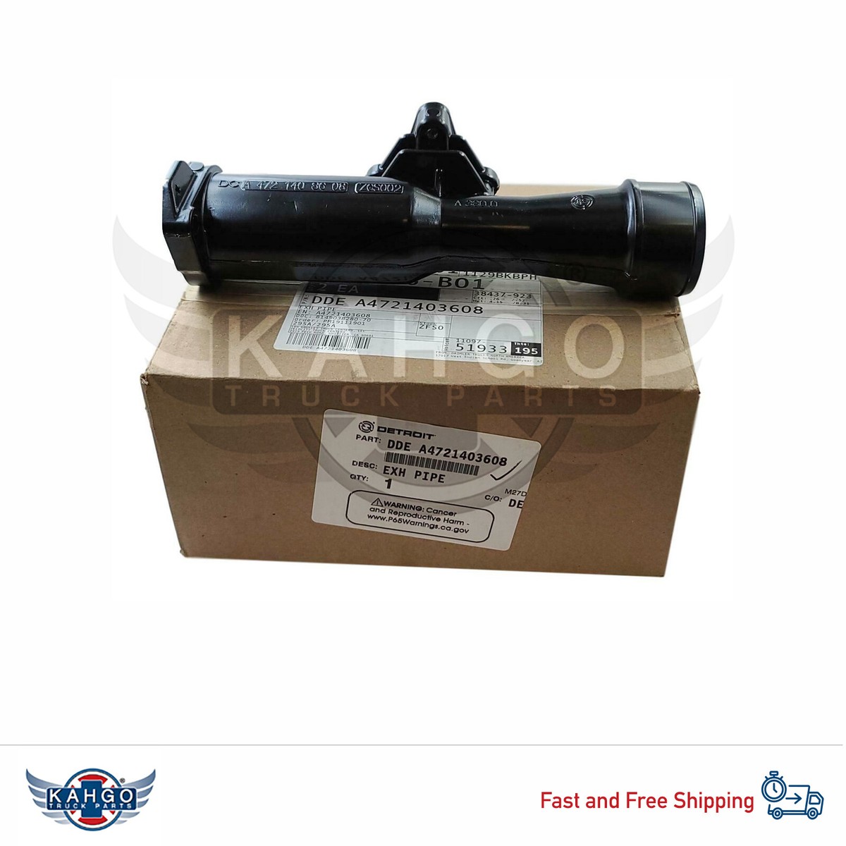 【DIESEL】dx1472 OEM DETROIT EXHAUST PIPE DDE A4721403608 | eBay
