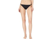 Tommy Bahama Women's 189224 Hipster Bikini Bottom Swimwear Black Size XS