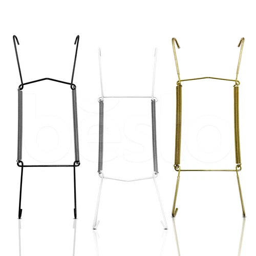 Wire Wall Plate Holder Wall Display Hanger Strong Adjustable Spring Décor Holder