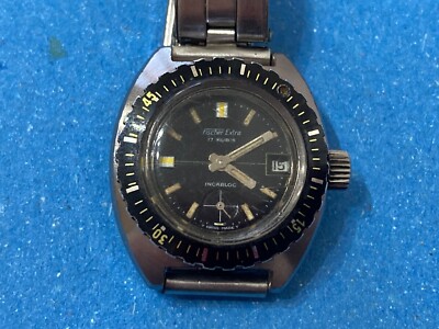 OROLOGIO FISCHER EXTRA 17 RUBIS MECCANICO MANUALE DONNA SWISS MADE  FUNZIONANTE | eBay