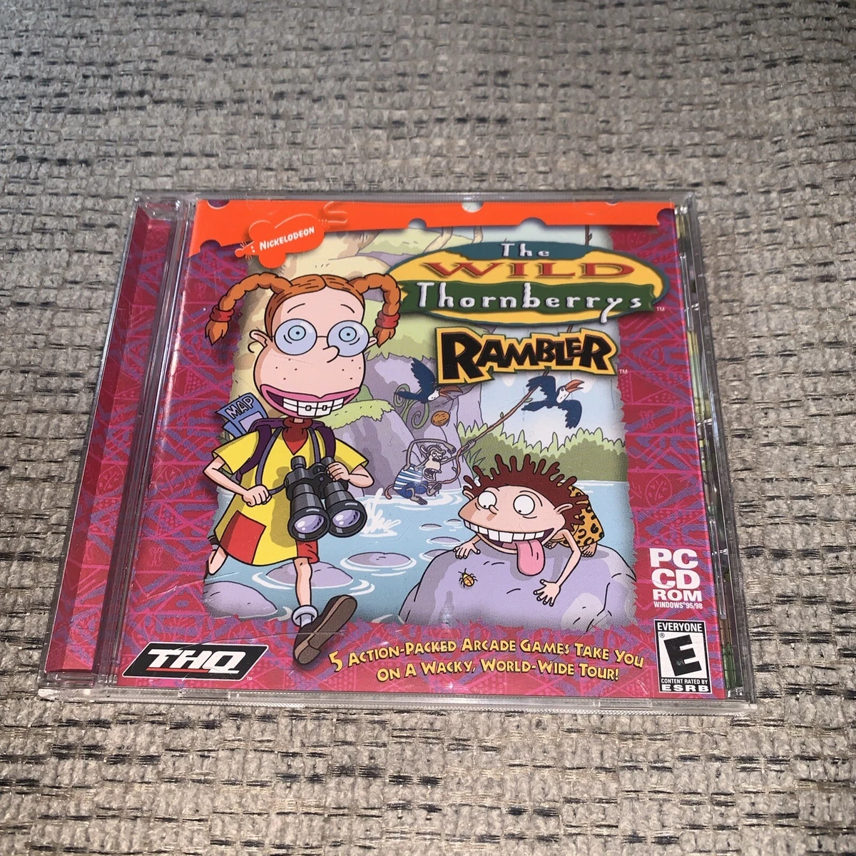 The Wild Thornberrys Rambler PC Game CD Rom For Windows 95 Vintage