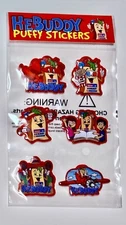 HEB H-E-BUDDY Puffy Stickers