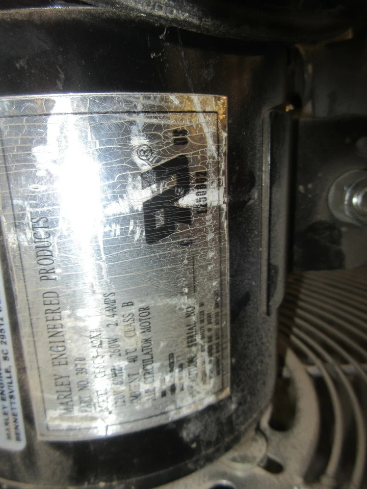 MARLEY INDUSTRIAL FAN, 24ACHA, 24" BLADE SIZE, 2.2 AMPS, 2900-3500 CFM, 27" OD Foto 4 de 4