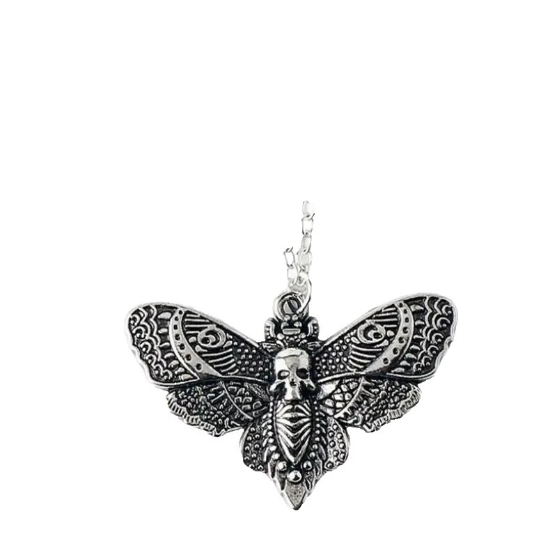 Collares y colgantes de moda enchapados en plata para animales e insectos