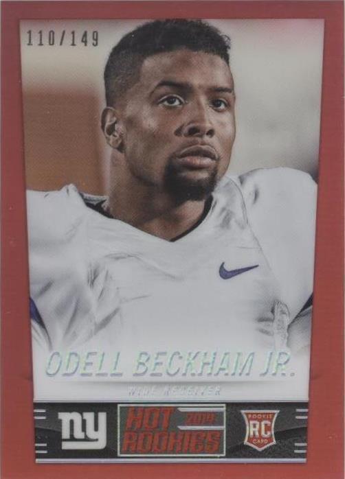 2014 Panini Hot Rookies - Rookie Odell Beckham Jr. #411 Rookies