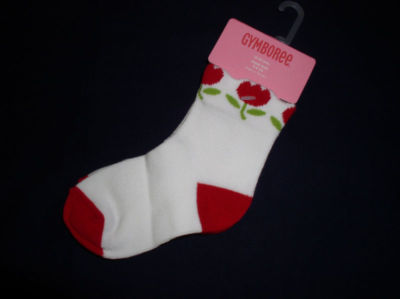 Gymboree socks Sweeter than Chocolate Holland Days cuff knee Classroom Kitty NWT