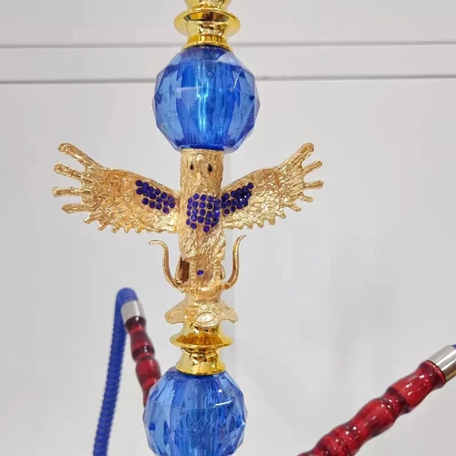 Elegant Fine Large 52cm Shisha Hookah Four Hose Handmade Traditional Gift XMAS - Picture 37 of 55