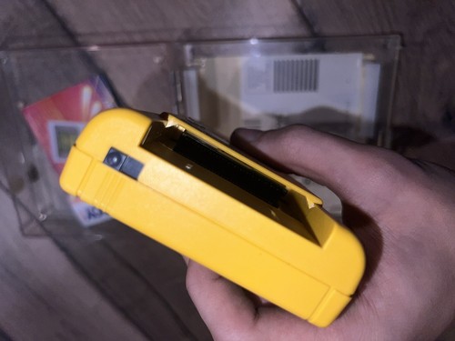 Yellow Play it Loud Original Game Boy DMG-01 Complete in Box CIB Case Brick - Picture 9 of 11