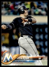 2018 Topps Justin Bour Miami Marlins #499