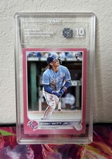 BOBBY WITT JR 2022 Topps Update Mother’s Day Pink /50 RC POP 1