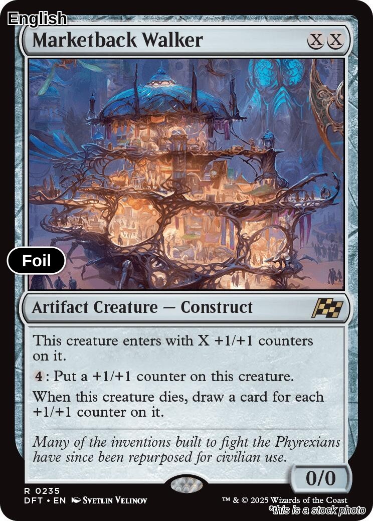 Marketback Walker Foil [DFT - 235]