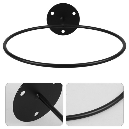 Support Mural Pour Ballons – Noir, En Fer, Solide, Pour Basket, Foot, Volley – Gain De Place Et Installation Facile