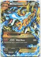 Pokemon M Charizard EX 108/106 NM SEC Flashfire Holo