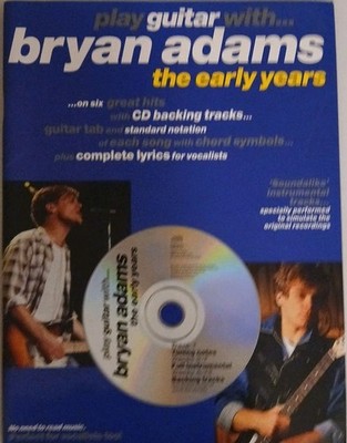 BRYAN ADAMS GUITAR TAB / TABLATURE / **NO CD** /  GUITAR SONGBOOK