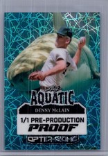 Denny McLain 2025 Leaf Optichrome Baseball 1/1 Pre Production Proof