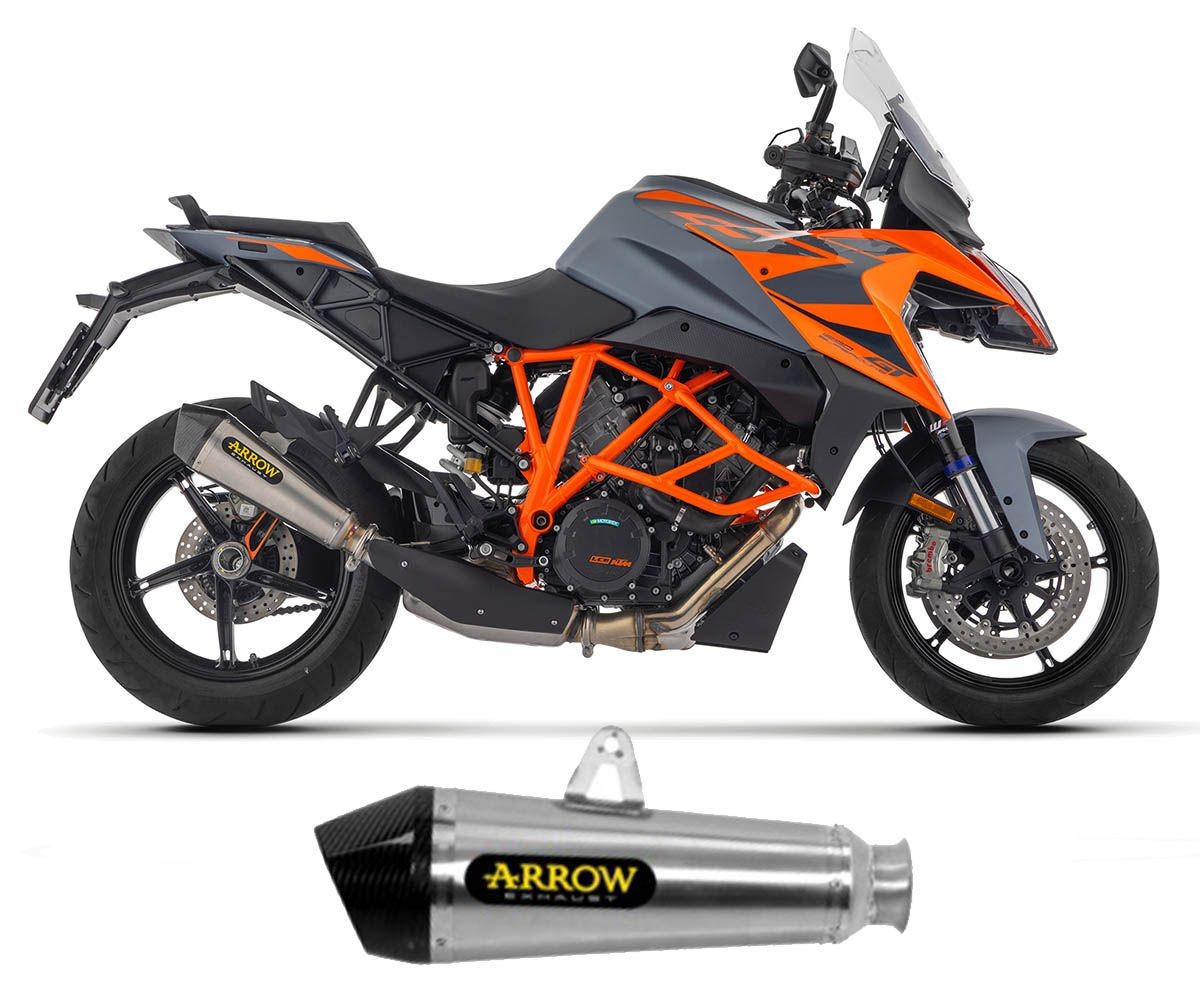 Exhaust Muffler Arrow X-kone Nichrom KTM 1290 SuperDuke GT 2022 > 2024.