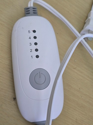 Madison Park M2 Mattress Pad Replacement Power Cord & Controller – Gray, Model SCMP 2.11.1 (Pre-Owned)