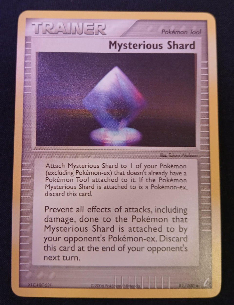 Pokemon Tcg Mysterious Shard #81 Pokemon Crystal Guardians NM English