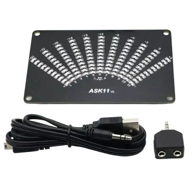 For Audio Equipment Audio VU Meter Home Decoration Compact Size Display Modes