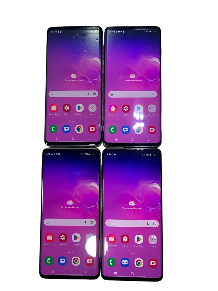 LOTE DE 4: SAMSUNG GALAXY S10 (SM-G973U) 128GB - VERIZON - NEGRO - IMEI limpio Foto 3 de 4