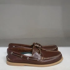 Sperry Gold A/O 2-Eye Boat Shoe Brown Mens Size 8.5M