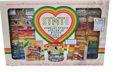 STMT D.I.Y Jewelry Studio Set Beads Friendship Bracelets Kit 1,500 Pieces New