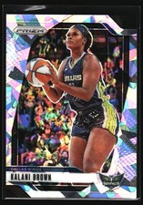 Kalani Brown 2024 Panini Prizm WNBA Ice Prizms #29 Dallas Wings