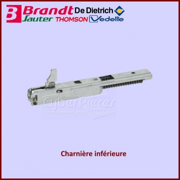 Charnière inférieure Brandt 76X3706 pour retrouver le plaisir de cuisiner en sécurité