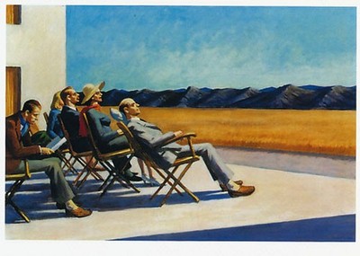 Edward HOPPER, ''People...'', Postkarte, carte postale, postcard
