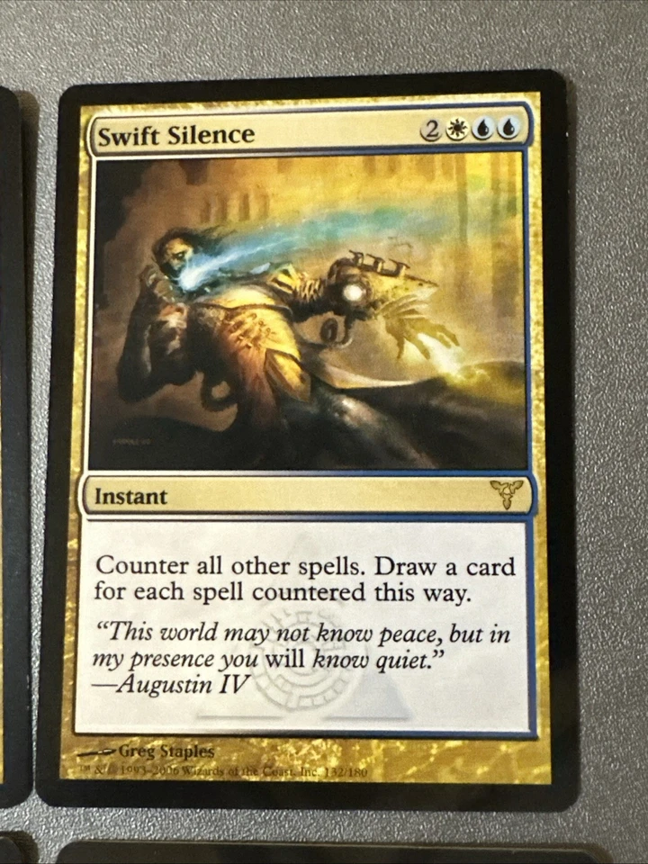 Swift Silence X4 Dissension Ex Condition See Pics Front Back Mtg - Image 4 of 4
