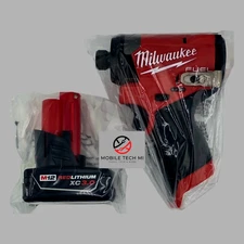 Milwaukee 3453-20 M12 FUEL 1/4" Hex Impact Driver + XC3.0 3.0 Ah Battery NEW