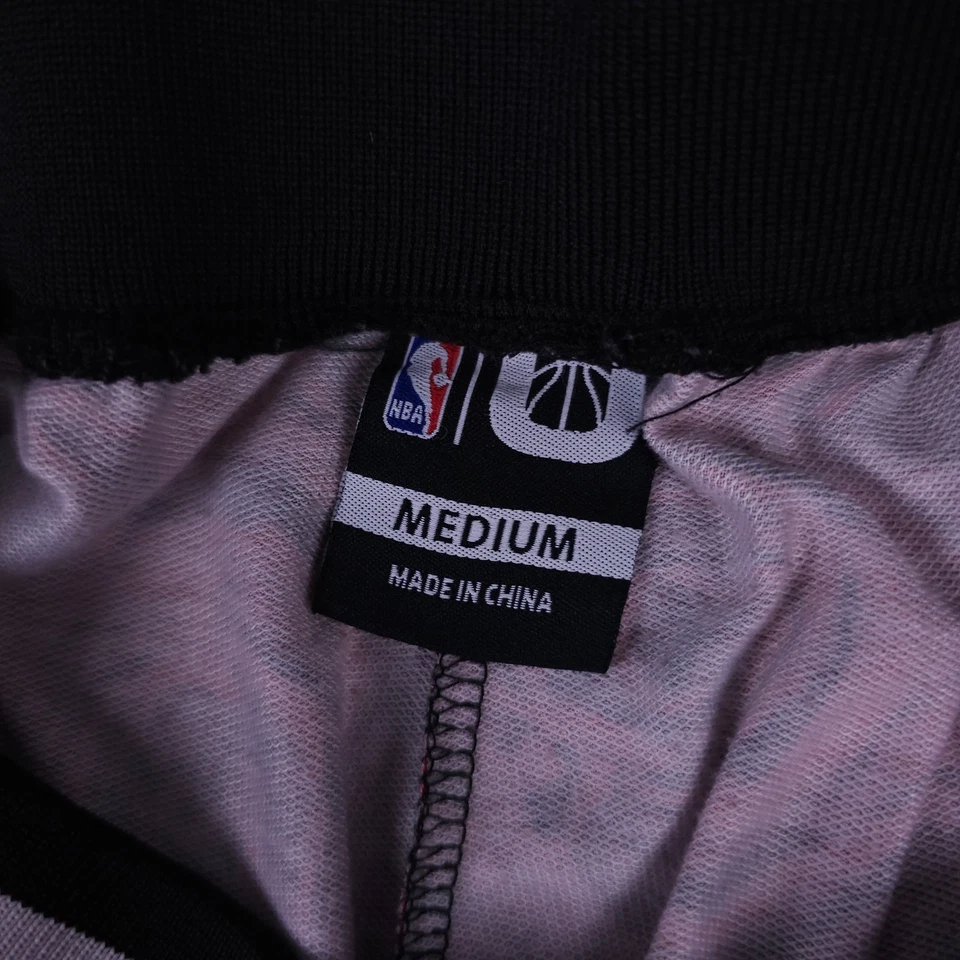 Chicago Bulls Pants Medium Red Black Roses Derrick Rose Sweatpants Joggers NBA - Image 3 of 4