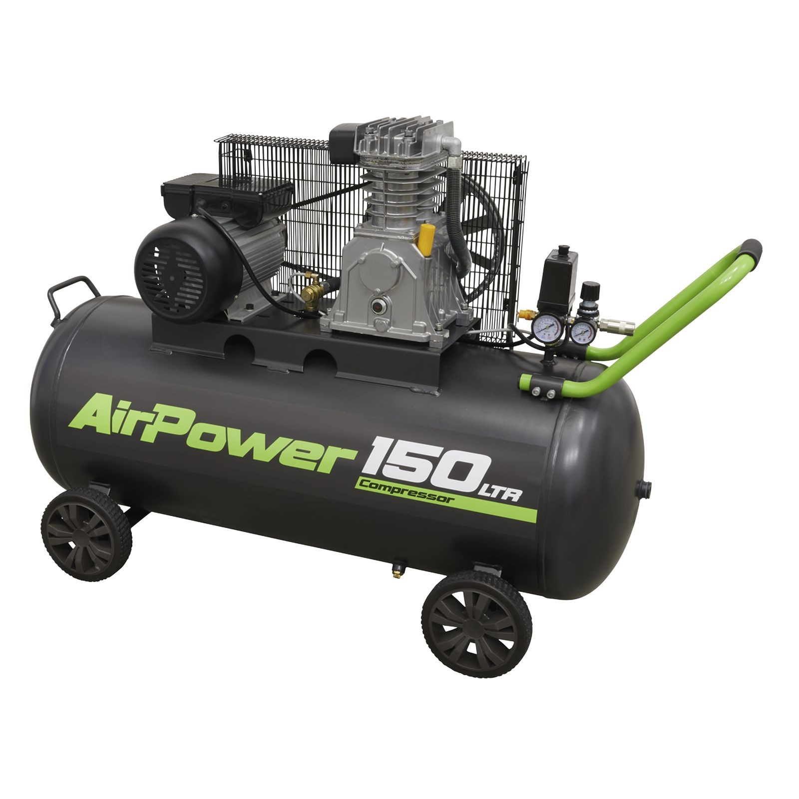 Sealey Air Compressor 150L Belt Drive 3hp Workshop Tool - SAC15030B