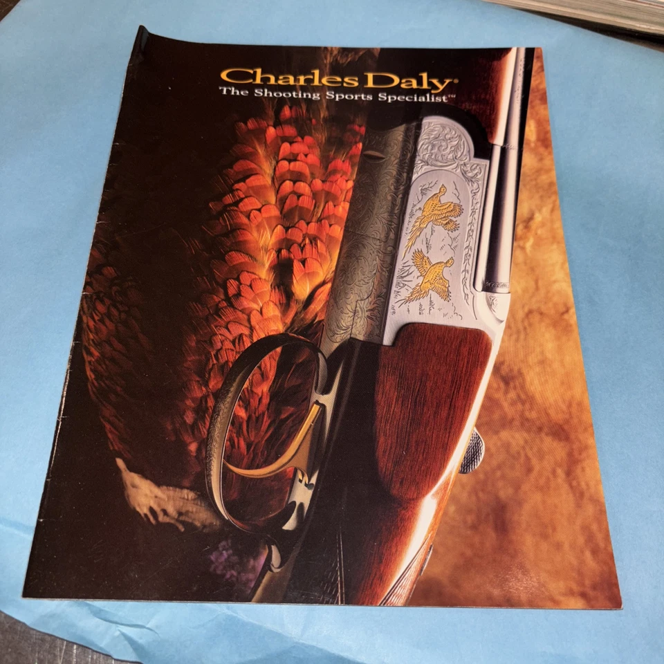 Catálogo Charles Daly 2003 Escopetas Rifles Pistola Semiautomáticos Perno Acción De Colección Foto 2 de 4