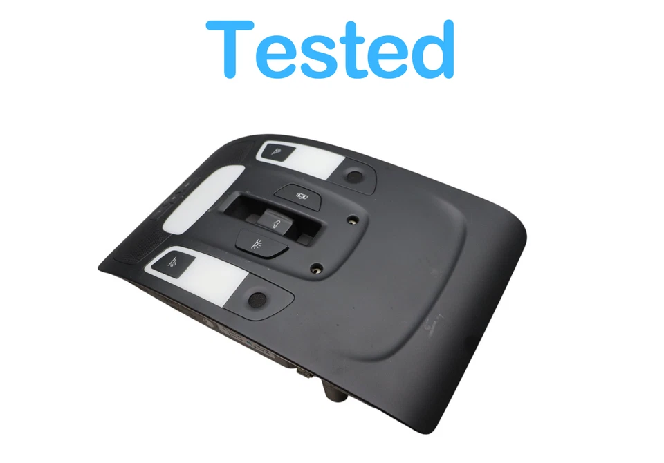12-18 Audi A7 Quattro Front Overhead Console Interior Dome Light Lamp Switch OEM - Image 3 of 4