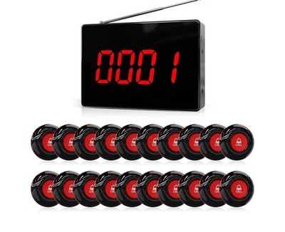 Calltou Wireless Calling System Caregiver Call Button Patient Call Bell 20