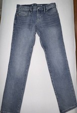Gap Kids Boys Jeans Size 12 Slim Blue Denim Adjustable Waist Stretch