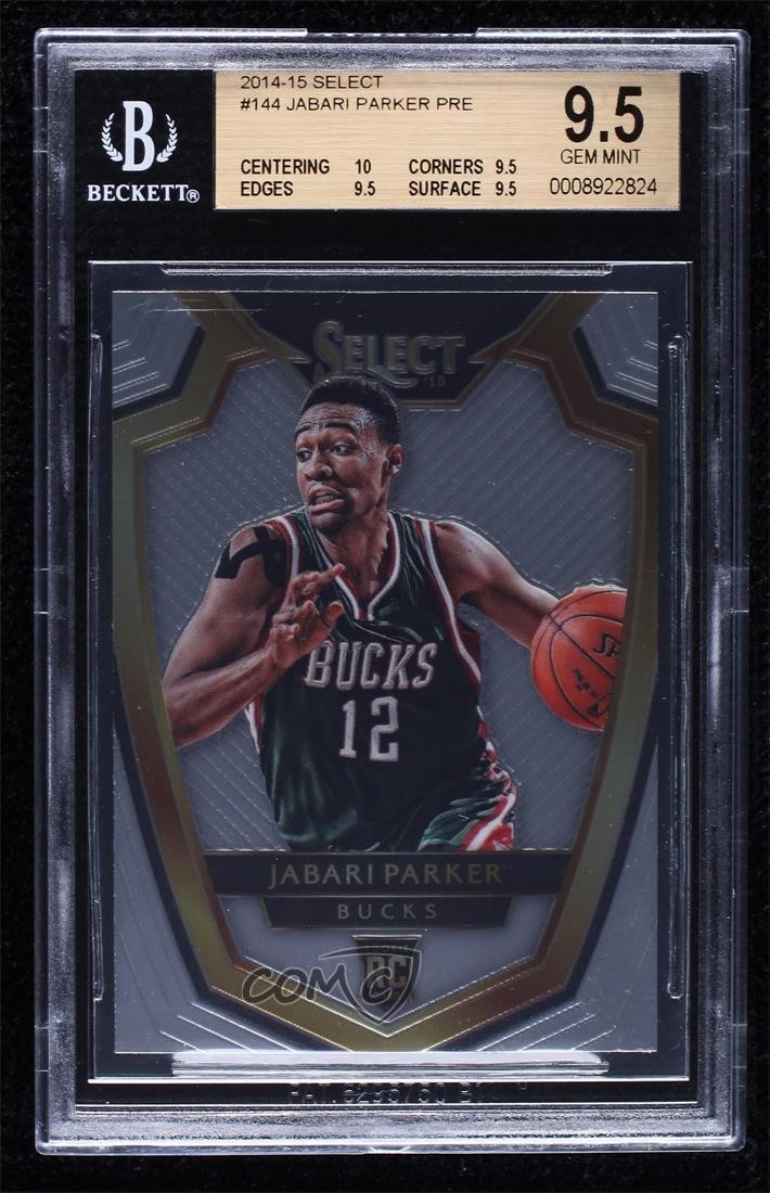 2014-15 Panini Select Premier Level Jabari Parker #144 BGS 9.5 GEM MINT 0k4