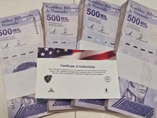 100 x Venezuela 500 Mil Bolivar Soberano Banknotes Brick Million Bolivares 2020
