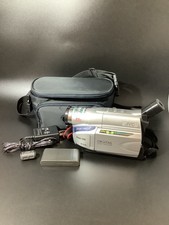 JVC Compact VHS Camcorder GR-SXM38U Battery AC Adaptor Ferrite Ring Bag Untested