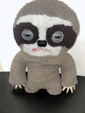 Rare SpinMaster Sickening Sloth Fuggler 12" Plush Stuffed Animal Teeth/Claws HTF