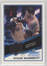 2013 Topps WWE Shirt Relics Wade Barrett 8i5