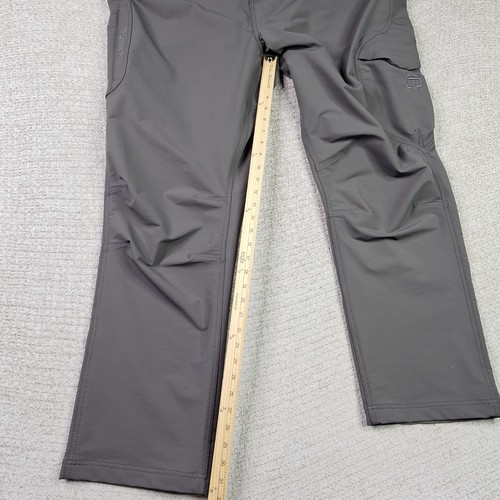 Truewerk Pants Mens 44x32 Gray T2 Werkpant Cargo Workwear Stretch - Picture 11 of 18