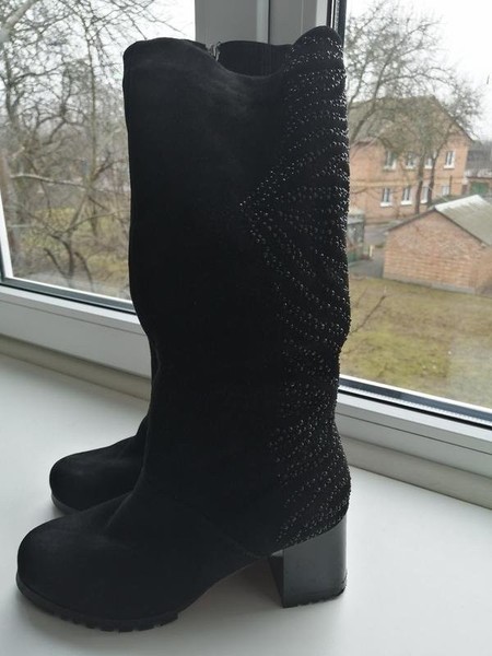 Women Isabel Marant Boots Black Suede 38.5