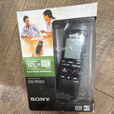 Sony ICD-PX333 Handheld Digital Voice Recorder 4GB USB 1073hr Noise Cut
