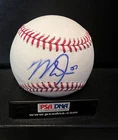 MIKE TROUT Autographed Official MLB Manfred Baseball PSA/DNA LOA "Z08253" 10-15