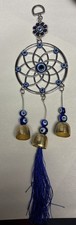 Turkish Blue Evil Eye Dream Catcher Hanging Decor Wind Chime